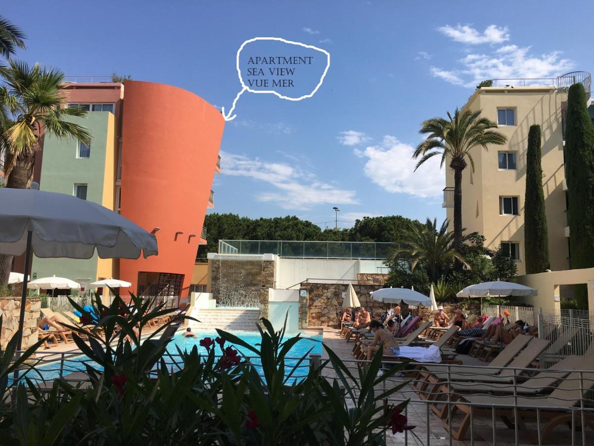 Penthouse Vue Mer Avec Rooftop,Jacuzzi,Et Parking Prive Antibes Exterior foto